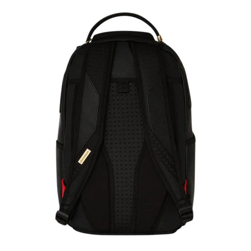 MOCHILA NEGRA GOLD STRIPES SPRAYGROUND